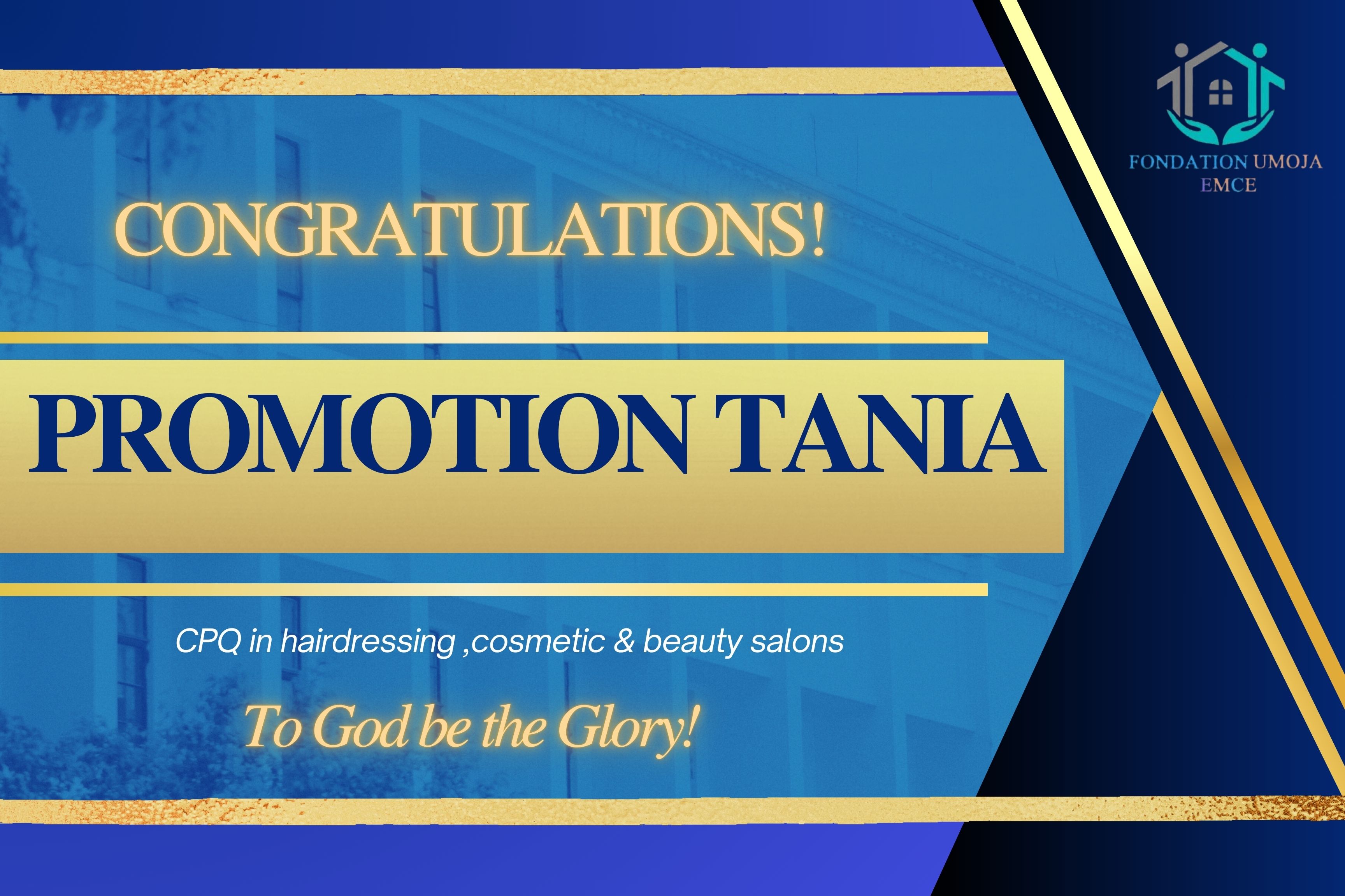 PROMOTION TANIA GRADUATION